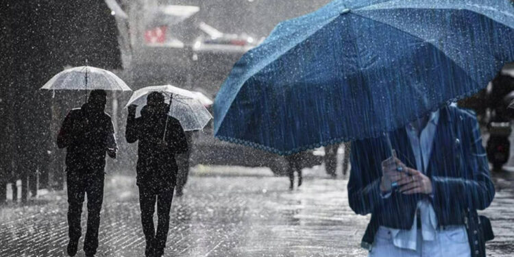 Bu İllerde Yaşayanlar Dikkat! Meteoroloji'den Gök Gürültülü Sağanak Uyarısı