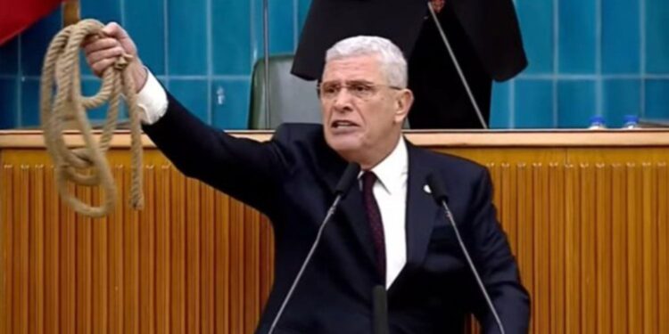 Dervişoğlu’ndan Bahçeli’ye urgan yanıtı: Konuşmamı assın