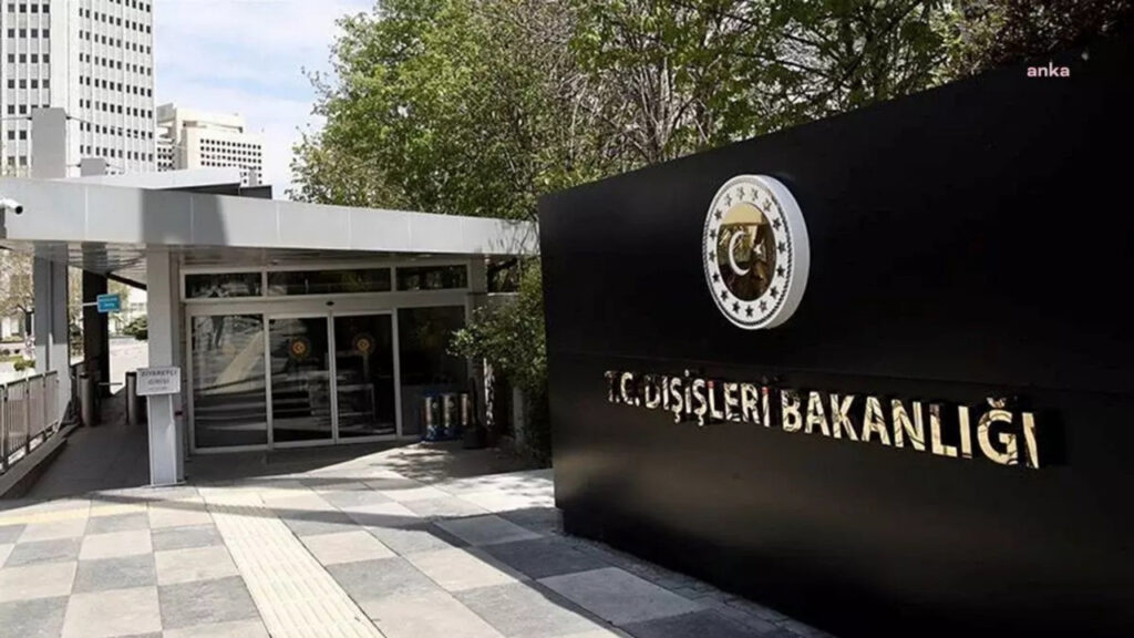 Dışişleri Bakanlığı'ndan Birleşmiş Milletler Geçici Görev Gücü'ne Kınama