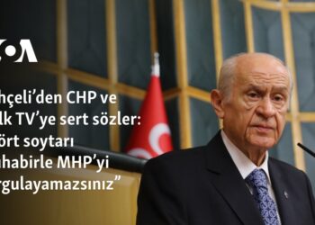 Bahçeli’den CHP ve Halk TV’ye sert sözler: “Dört soytarı muhabirle MHP’yi sorgulayamazsınız”