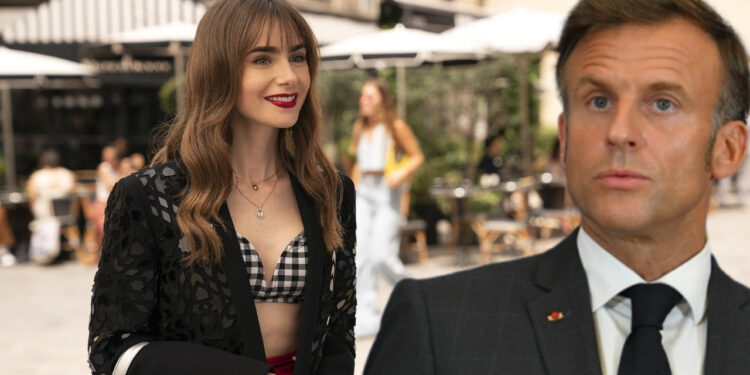 Emily in Paris Fransa'yı karıştırdı, Macron Devreye Girdi