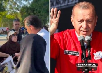 Erdoğan'ı TEKNOFEST'te "İsrail'le ticaret Filistin'e ihanet" sloganıyla protesto eden eylemciler serbest
