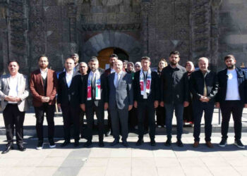 Erzurum’dan İsrail’e Tepki Geldi