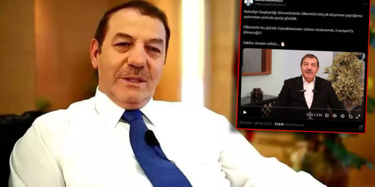 Eski AKP’li Başkan'dan Dikkat Çeken Paylaşım: 'Esenyurt'a Geri Döneceğiz!'