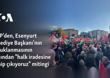 CHP’den, Esenyurt Belediye Başkanı’nın tutuklanmasının ardından “halk iradesine sahip çıkıyoruz” mitingi