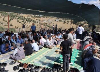 Gundikê Melê'de 'tamtamûk' sofrası