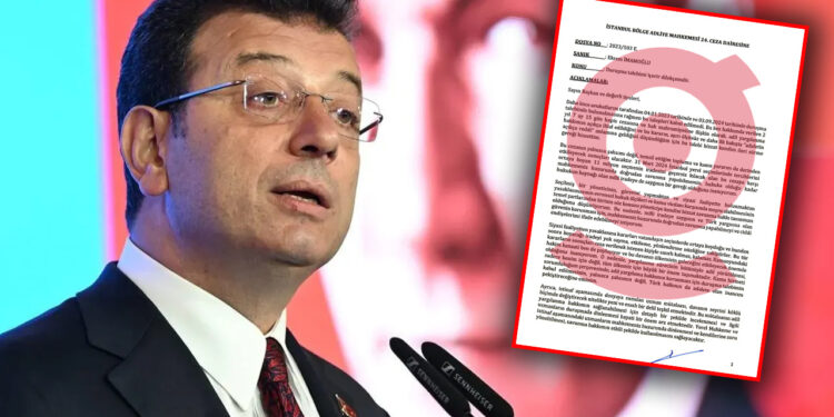İBB Başkanı İmamoğlu'nun 'Ahmak Davası'na Katılmak İçin Verdiği Dilekçe Ortaya Çıktı