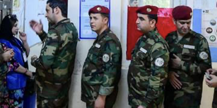 Irak Kürdistan Bölgesi’nde önce Peşmergeler oy verdi: KDP önde, KYB ikinci