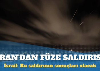 İran’dan İsrail’e füze saldırısı