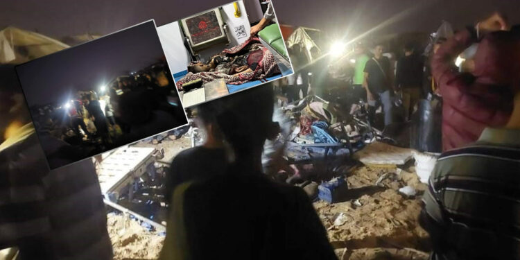 İsrail Gazze’de Yine Sivilleri Hedef Aldı! İki Ayrı Bölgeye Hava Saldırısı