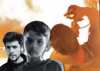 İsrail’in çadır saldırısında yanarak can veren Şaban Ahmed’in 10 yaşındaki kardeşi Abdurrahman da kurtarılamadı