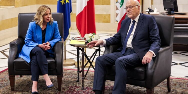 İtalya Başbakanı Meloni Lübnan’da: İsrail’in BM Barış Gücüne yönelik saldırılarını kınadı