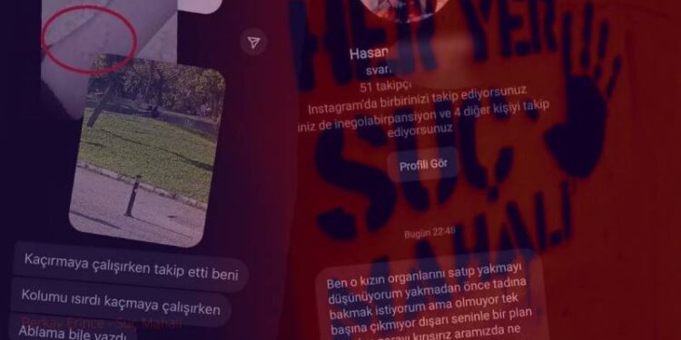 Kalaşnikof ile takip etti, kaçırmaya çalıştı, yazdığı mesajlar kan dondurdu; “Bu kızın organlarını yakmayı düşünüyorum”