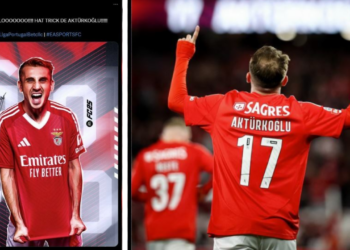 Kerem Aktürkoğlu’ndan Hat Trick: Benfica Kendi Evinde 5 Farkla Yendi