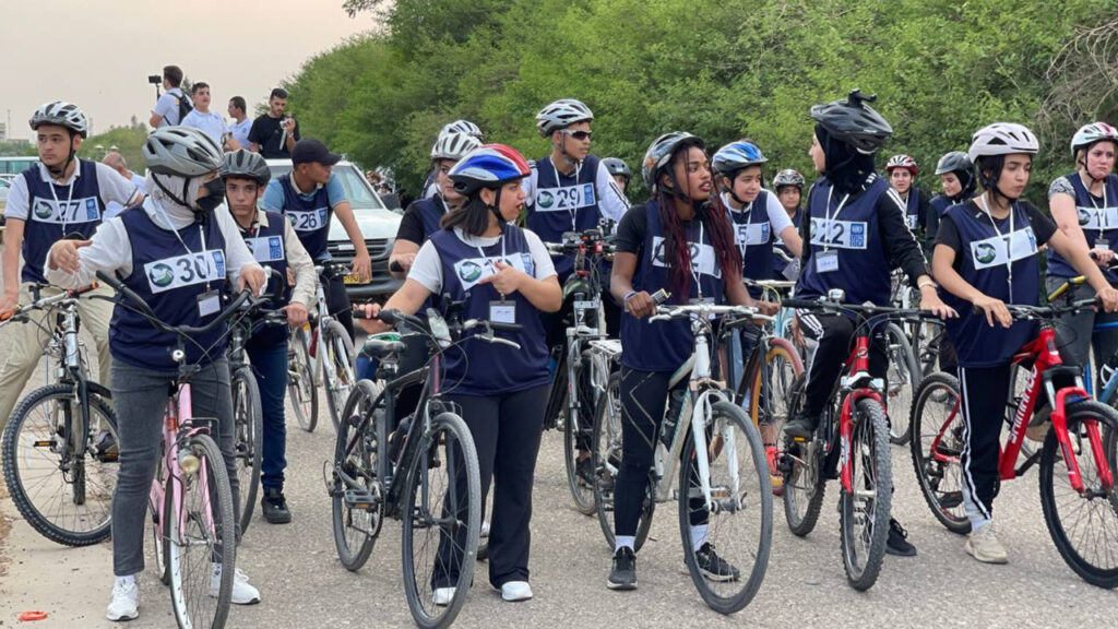 Kerkük'te Barış İçin Kadınlar Pedal Çevirdi