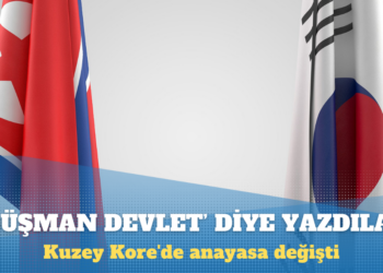 Kuzey Kore’de anayasa değişti: Güney Kore ‘düşman’ olarak tanımladı