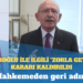 Mahkemeden geri adım: Kemal Kılıçdaroğlu ile ilgili “zorla getirilme” kararı kaldırıldı