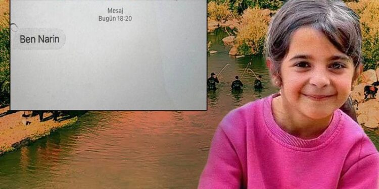 Narin Güran'ın babasına gelen mesaj: "Ben Narin!"