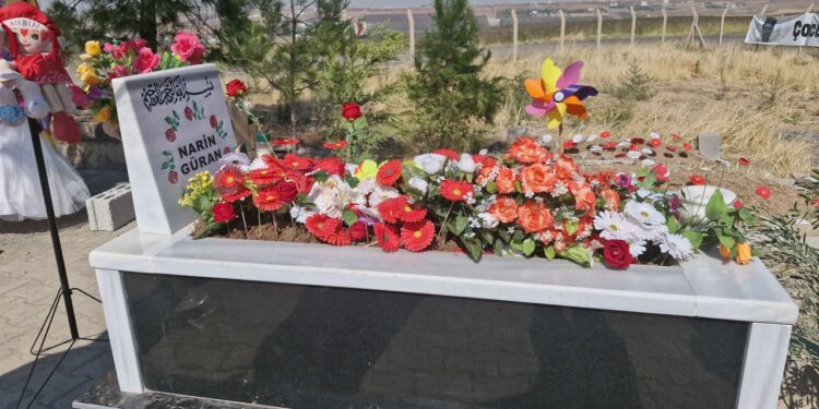 Narin’in Adli Tıp’ta incelenen kemikleri mezarına defnedildi