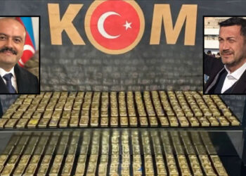 Özel kalemin valizinde 60 kilo kaçak altın bulundu