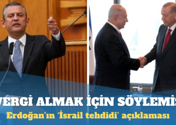 Özgür Özel: Vergi almak için ‘İsrail saldıracak’ demişler