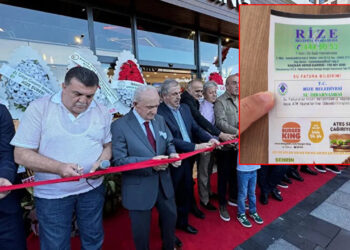 Rize'de Bir 'Burger King' Skandalı Daha! Açılışını da Yapmışlar, Faturada Reklamını da...