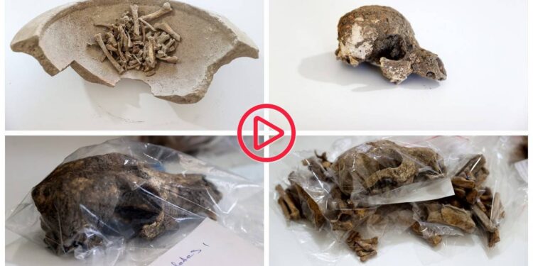 Savatra Antik Kenti'nde kuyu mezarlardan bebek kemikleri çıktı