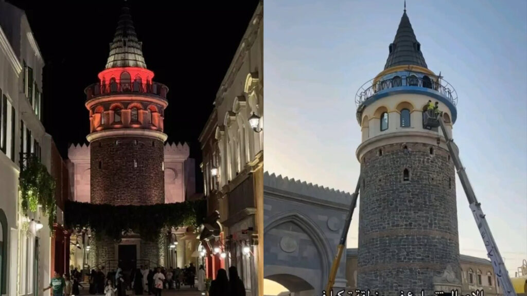 Suudi Arabistan'a Galata Kulesi İnşa Edildi! Görmenin Bedeli Dudak Uçuklatıyor