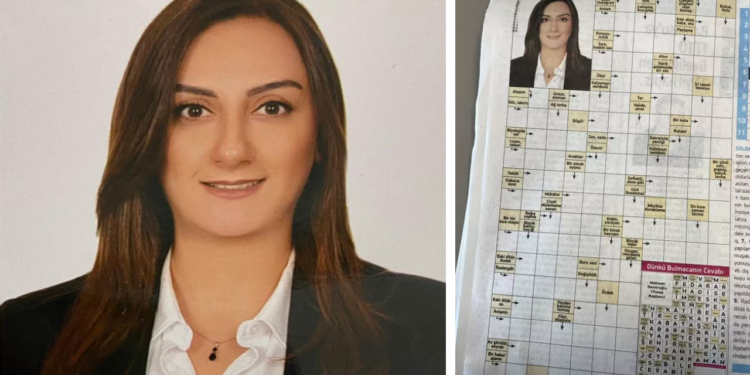 TUSAŞ Terör Saldırısında Şehit Olan Zahide Güçlü Ekici’nin Fotoğrafını Bulmacaya Koydular