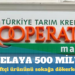Tarım ve Kredi Kooperatifi Marketlerinde 500 milyonluk tabela değişikliği