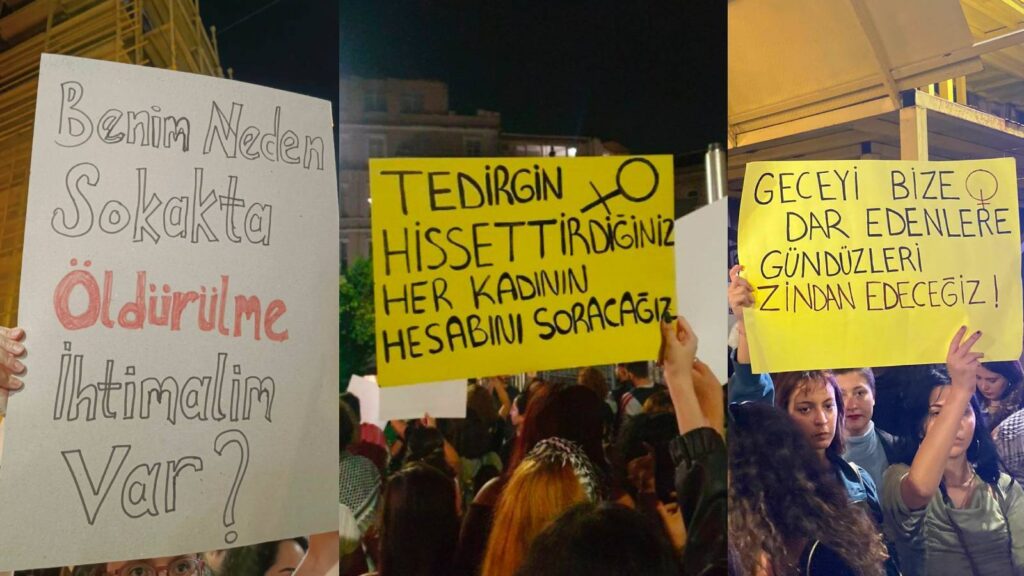 Tedirgin ettiğiniz her kadının hesabını soracağız, geceyi bize dar edenlere gündüzleri zindan edeceğiz!