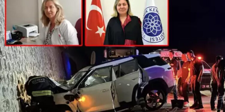 Tekirdağ’da feci kaza: 2 doktor öldü, 2 doktor ağır yaralandı