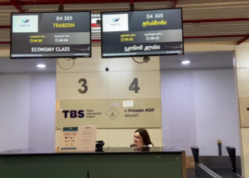 Trabzon Tiflis Uçuşları 25 Yıl Aradan Sonra Yeniden Başladı