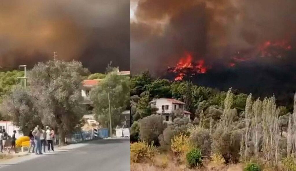 Yangın kontrol altına alındı, 340 hektar alan yandı