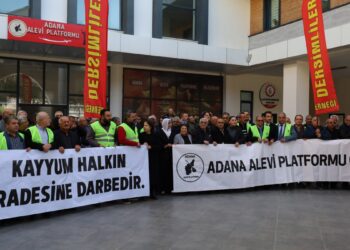 Adana’da kayyım protestosu: Halk iradesine vurulan darbeden vazgeçin