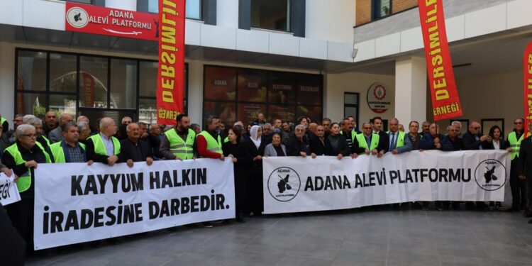 Adana’da kayyım protestosu: Halk iradesine vurulan darbeden vazgeçin