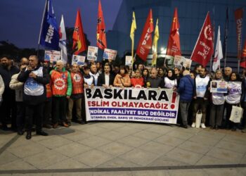 İstanbul’da gözaltılara tepki: Mücadele kararlılıkla sürecek