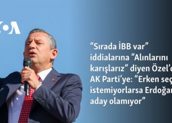 “Sırada İBB var” iddialarına “Alınlarını karışlarız” diyen Özel’den AK Parti’ye: “Erken seçim istemiyorlarsa Erdoğan aday olamıyor” 