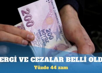 2025’teki vergi, harç ve cezalar belli oldu