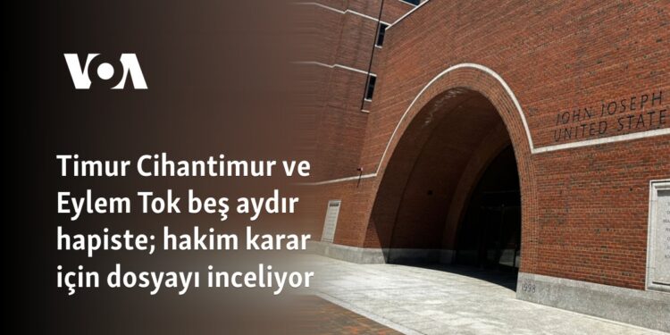 Timur Cihantimur ve Eylem Tok beş aydır hapiste; hakim karar için dosyayı inceliyor