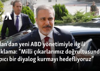 Fidan: “Yeni ABD yönetimiyle milli çıkarlarımız doğrultusunda yapıcı bir diyalog kurmayı hedefliyoruz”