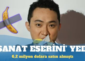 6,2 milyon dolarlık ‘sanat eseri’ni yedi