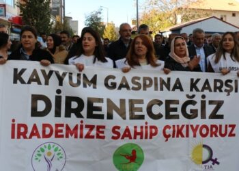 Bazîd’de kayyıma karşı yürüyüş