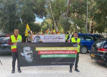 Kıbrıs’ta tecrit yürüyüşle protesto edildi