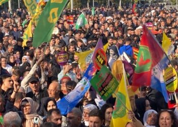 Êlih’te ‘Demokrasi ve Özgürlük’ mitingi
