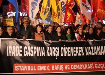 İstanbul’da kayyım eylemi: Seçilmişler görevine iade edilsin