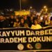 Qoser halkı ‘Herne Pêş’ marşıyla yürüdü