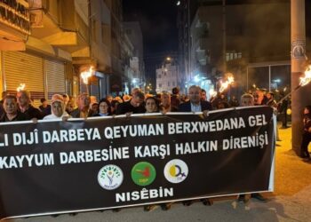 Nisêbînliler irade gaspına karşı yürüdü