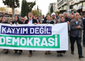 İrade gaspına karşı yürüyüş: Kayım değil demokrasi
