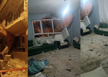 DEDAŞ kazısında kepçe eve girdi: Bir çocuk yaralandı